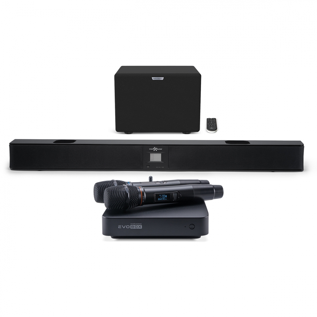караоке-комплект EVOBOX Plus + EvoSound Bar (саундбар с караоке) в Ржеве