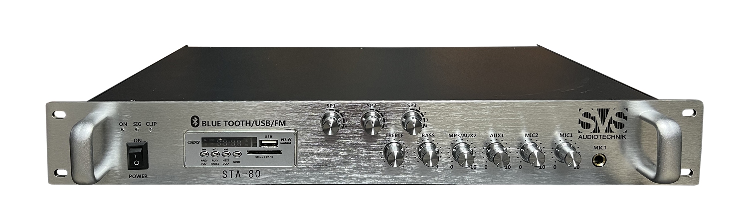 SVS Audiotechnik STA-80 Микшер-усилитель для систем Public Address в Ржеве