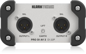 Klark Teknik DI 22P пассивный стерео директ-бокс в Ржеве